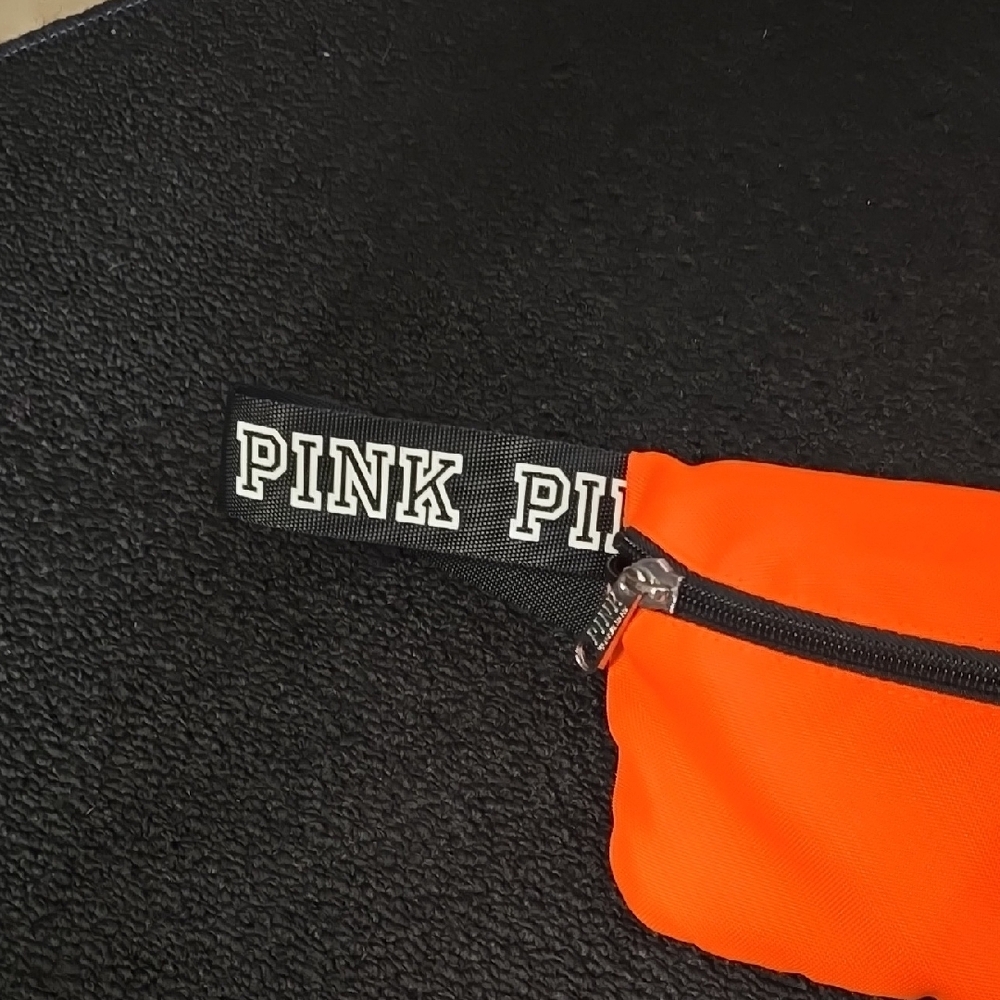 PINK Victoria's Secret Orange Waist Bag - Picture 4 of 9